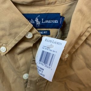 Ralph Lauren classic fit shirt size L NWT